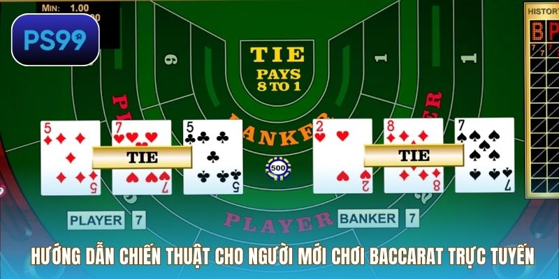 Tổng hợp các lựa chọn cược quen thuộc trong Baccarat trực tuyến