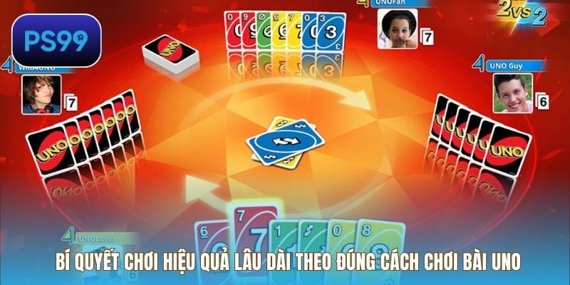 Bí quyết chơi hiệu quả lâu dài theo đúng cách chơi bài Uno