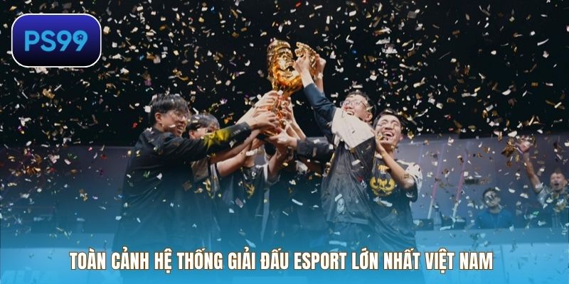 Toàn cảnh hệ thống giải đấu esport lớn nhất việt nam